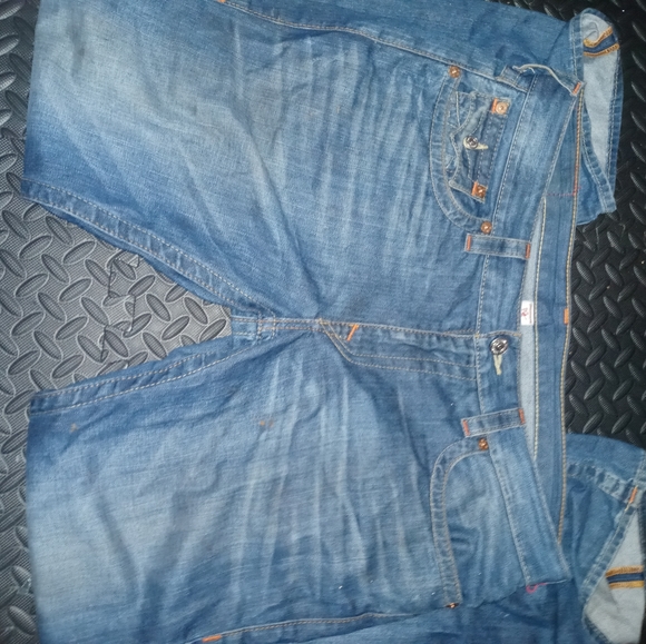 True Religion Mens Ricky Straight Jeans - Picture 2 of 7